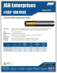 J-FLEX® XFlex Hydraulic Hose