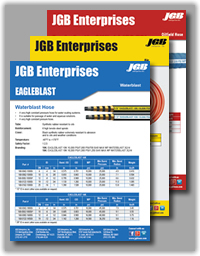 JGB Enterprises Market Specific Products Spec Sheets