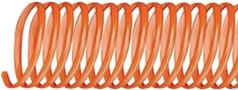 Orange PVC Banding Coil / PVC Abrasion Coil - Series SP100, XSP100 Orange PVC Banding Coil / PVC Abrasion Coil - Series SP100, XSP100
