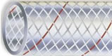162 Red PVC Braided Hose with Red Trace Yarn 162 Red PVC Braided Hose with Red Trace Yarn