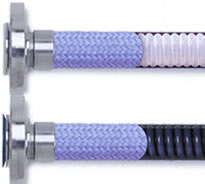 PTFE Flare-Seal Seamless Convoluted - 316 Stainless Steel Braid PCWV-FS and PCBV-FS PTFE Flare-Seal Seamless Convoluted - 316 Stainless Steel Braid PCWV-FS and PCBV-FS