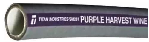 SM281  Purple Harvest Crush Resistant Wine Discharge Hose