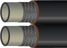 SAE 100R8, DIN EN 855 Hydraulic Hose Twin Line SAE 100R8, DIN EN 855 Hydraulic Hose Twin Line