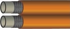 SAE 100R7, DIN EN 855 1SN Hydraulic Hose Twin Line (Non-Conductive)