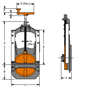 Series 4200 Type W Pressure Gate