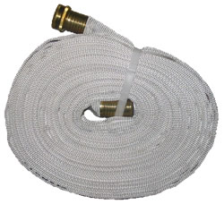 3/4in. x 100 feet Heavy Duty Layflat Lightweight Water Hose - Industrial Washdown Hose