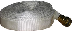 3/4in. x 50 feet Heavy Duty Layflat Lightweight Water Hose - Industrial Washdown Hose