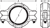 Lightweight Flexible Coupling - Series L, Style 10