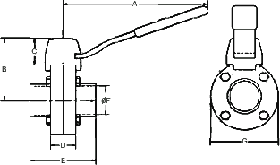 Weld End Butterfly Valves