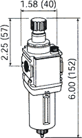 Wilkerson Miniature Lubricator .6 oz.