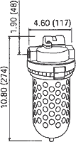 Wilkerson Modular Coalescing Filter - 1qt.