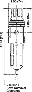 Wilkerson Standard Filter / Regulator