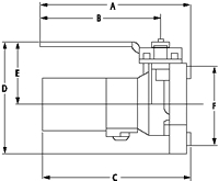 Epsilon COUPLER HALF WELD END DIN 2559