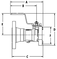 Epsilon Coupler Half Flanged 150 LBS ANSI