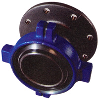 4" male adapter with two-piece hammer nut