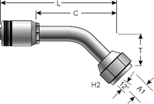 GlobalSpiral High Pressure Fitting