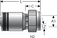 GlobalSpiral High Pressure Fitting