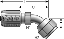 Field Attachable for C5C, C5D & C5M Hose