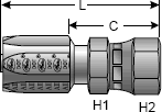 Field Attachable for C5C, C5D & C5M Hose