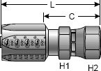 Field Attachable for C5C, C5D & C5M Hose