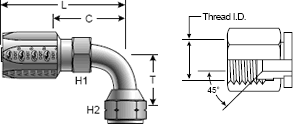 Field Attachable for C5C, C5D & C5M Hose