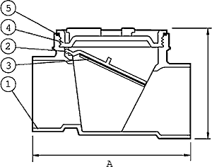 Backwater Valves S-660 Specifications and Dimensions