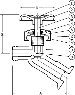 Celcon Sillcocks T-628 Specifications and Dimensions