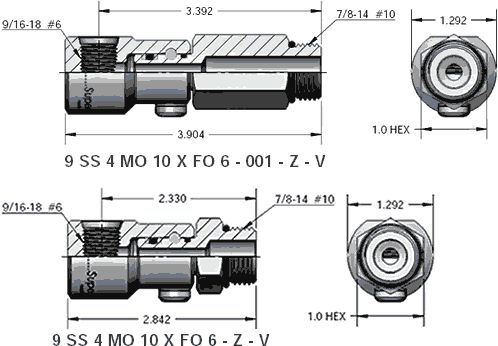 Wheel Motor Swivels 90 Degree Swivel Fitting