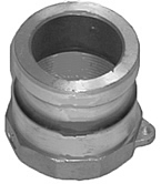 Part A Cam Lock Groove Adapter x NPT Female - Aluminum Cam-Locks Part A Cam Lock Groove Adapter x NPT Female - Aluminum Cam-Locks