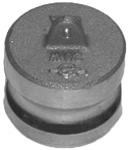 Part DP Aluminum Cam Groove Dust Plug - Aluminum Cam-Locks Part DP Aluminum Cam Groove Dust Plug - Aluminum Cam-Locks