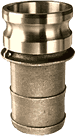 Part E Male Adapter x Hose Shank - Brass