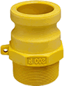 Part F Male Adapter x Male NPT - Glass Reinforced Nylon