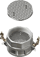 Plate Strainer - Aluminum