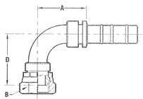 BSP Female 90° Elbow