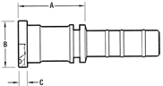 SAE 6000 PSI Code 62 Flange-One Piece