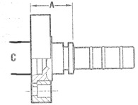 Female Poclain Flange