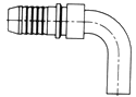 Standpipe 90° Bent Tube Metric DIN 3901/3902 Heavy Type