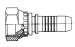 Female Komatsu Swivel / Japanese Komatsu Braided Hose Inserts