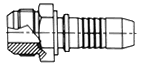 Male JIC 37° Flare / Spiral Hose Inserts