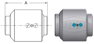 Single Plane V-Ring Style 20 (Weld end x Weld end)