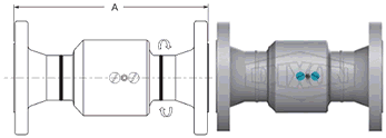 Single Plane V-Ring Style 20 (150# ASA Flange x 150# ASA Flange)