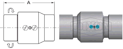 Single Plane O-Ring Style 20 (Female NPT x Female NPT)