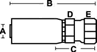 British Flat Face Seat Female Swivel
