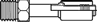 Straight male Insert `O` Ring
