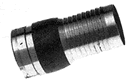 Combination Nipple Grooved / Plain Steel