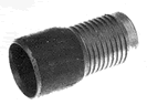 Combination Nipple Beveled End / Plain Steel