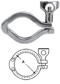 Double Pin Heavy Duty Clamps - 13MHHM-DP