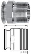 Male NPT Adapters - 21MP