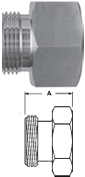 Threaded Bevel Seat x Female NPT Adapters - 22