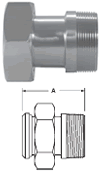 Plain Bevel Seat x Male NPT Adapters - 14-19